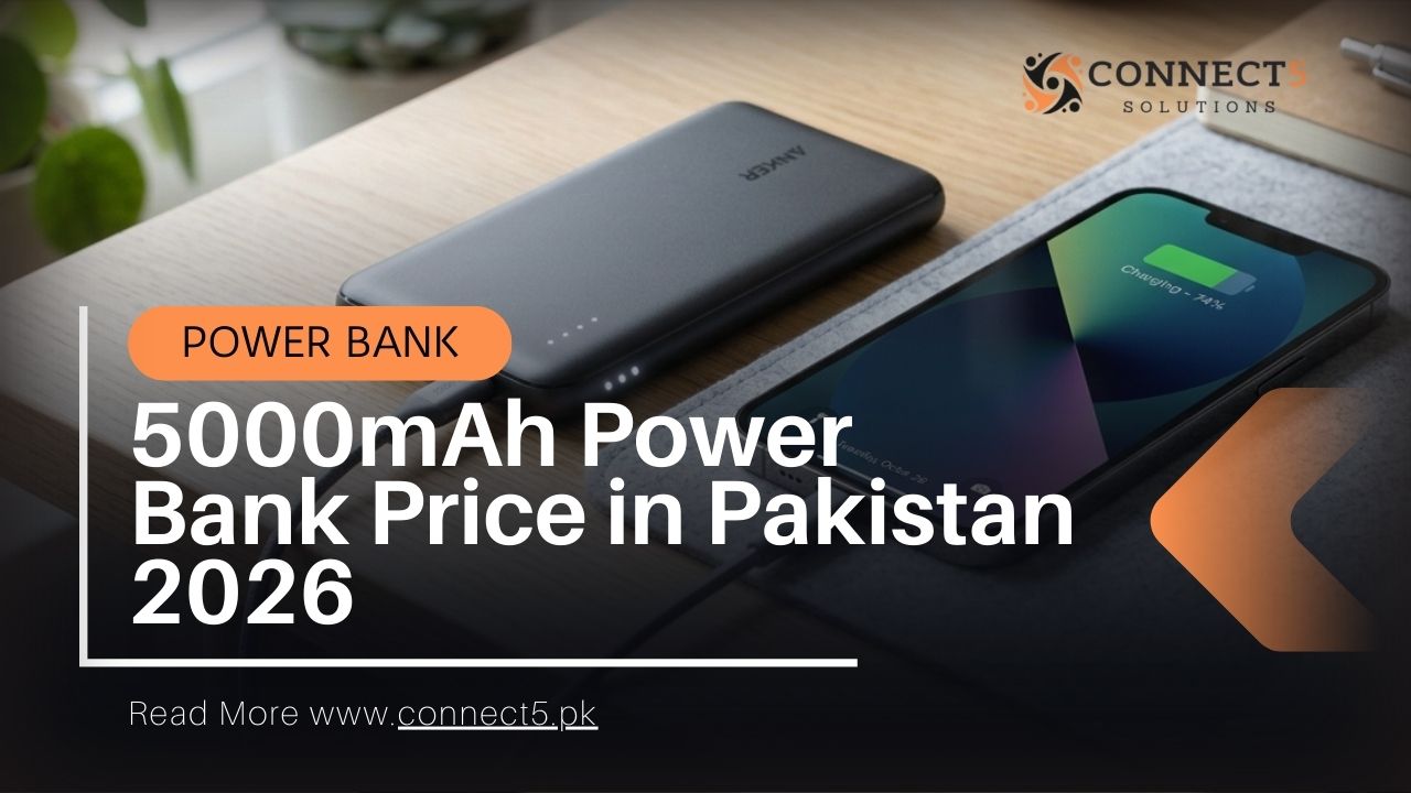 5000mAh Power Bank Price in Pakistan 2026