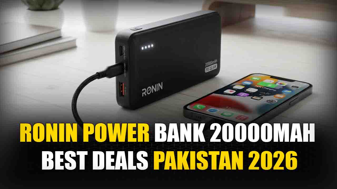 Ronin Power Bank 20000mAh Best Deals Pakistan 2026